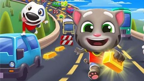 少女汤姆猫跑酷游戏大全