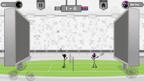 火柴人打羽毛球 第3张图