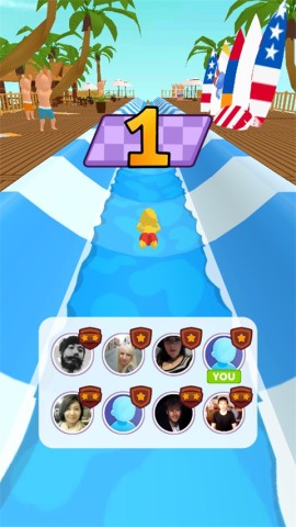 Aquaparkio(水上乐园滑梯竞速) 第2张图